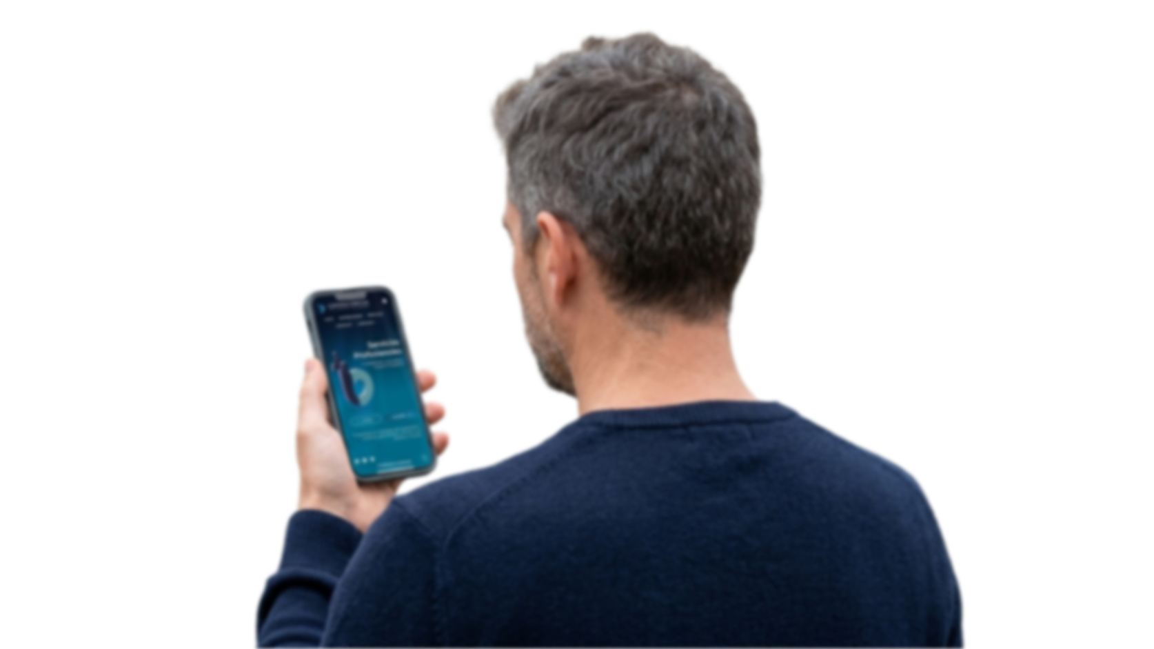 Man with phone